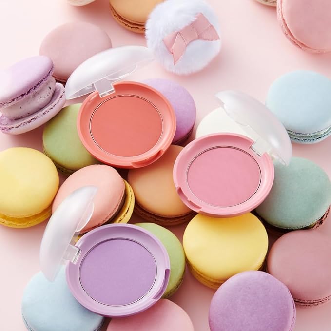 ETUDE Lovely Cookie Blusher - Grapefruit Jelly 4g | Glowing & Natural Powder Blush with Long-Lasting Sebum Control | Easy Application | Korean Makeup, Kbeauty, Perfect for Gift