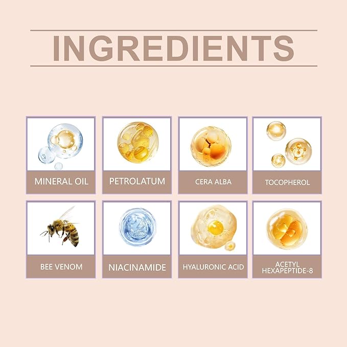 Botox Bee Venom Firming Serum Stick,Advanced Firming & Wrinkle-Reducing Cream,Skin Firming Cream For Body, Lifts,Plumps and Firms Skin,Natural Serum for All Skin Types (1PC)