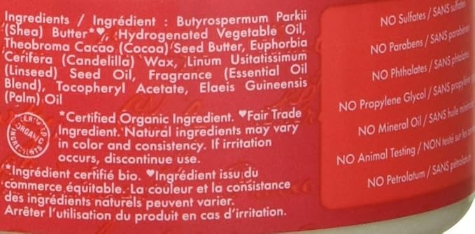Shea Moisture Red Palm Oil & Cocoa Butter Shine Butter, 3.75 Pound