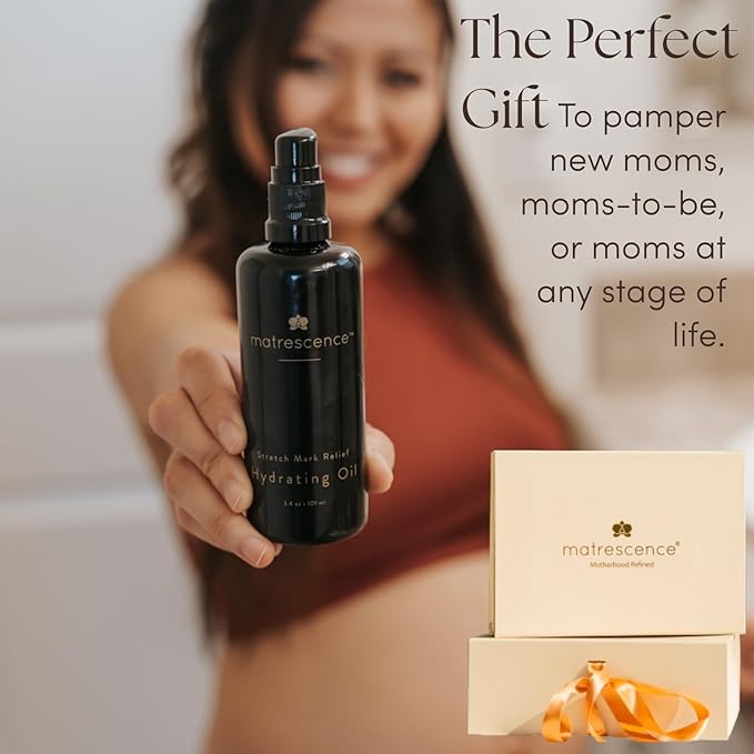 Stretch Mark Relief Belly Trio 3 Pack (19.4oz/574ml) | 1-2-3 Step Complete Routine | Spa-Quality Maternity Skin Treatment | Pregnancy-Safe Skincare Made for Mom