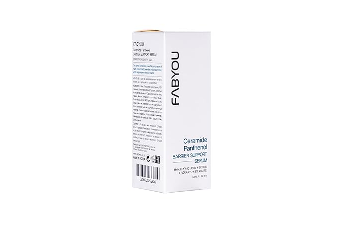 Ceramide Panthenol Skin Barrier Support Serum 1.69 oz β Korean Skin Care for Deep Hydration, Strengthens Skin Barrier, Soothes & Repairs, Gentle for Dry and Sensitive Skin