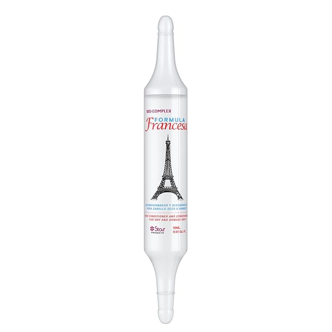 French 1 Pack – 0.61 oz Each, Intensive Hair Repair Treatment for Nourishing, Strengthening & Revitalizing Damaged Hair
