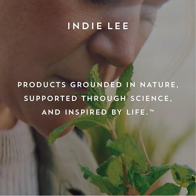 Indie Lee Citrus & Coconut Body Scrub - Hydrating Body Exfoliator & Sugar Scrub with Coconut Oil + Jojoba Oil for Dry Skin - All Over Lemon, Vanilla & Lemongrass Exfoliating Scrub (8oz)