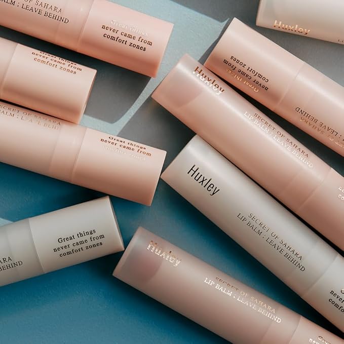 Huxley LIP BALM ; LEAVE BEHIND (2. TANGERINE PEEL)