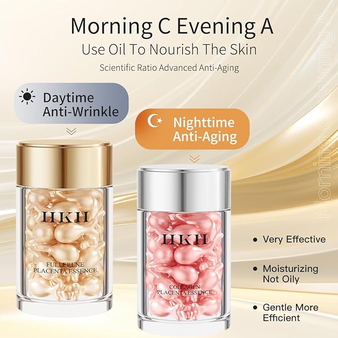 Pro-Retinol Serum For Face Anti-Aging Wrinkle 48 Capsules + Madagascar Centella Ampoule Serum