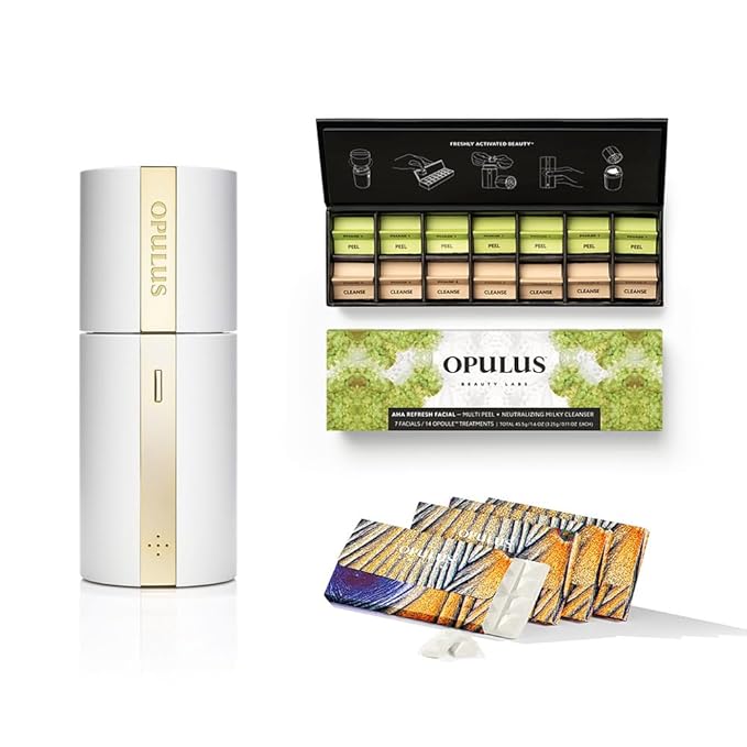 Smooth & Brighten System Collection, Activator with AHA Facial & Vitamin C Concentrate, Skin Renewal Trio, Skin Care Routine,Suitable for Dry Skin, Gift Bundle/Starter Kit