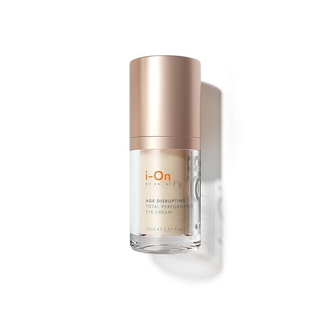 i-On Age Disrupting Total Performance Eye Cream - Targets Dark Circles, Puffiness & Wrinkles with DII® Technology | Brighten & Hydrate | Paraben & Cruelty Free (0.51 Fl Oz)