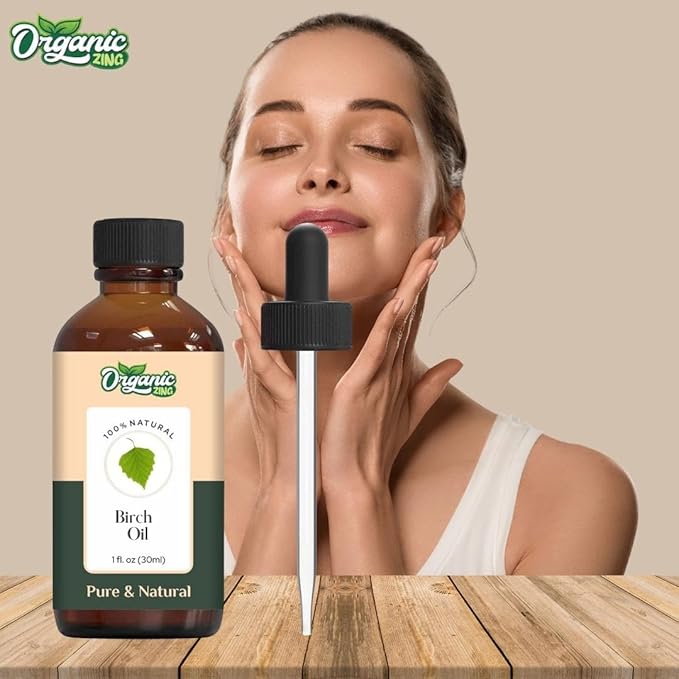 Birch (Betula) Oil | Pure & Natural Essential Oil for Skincare, Hair Care, Aroma & Diffusers- 30ml/1.01fl oz