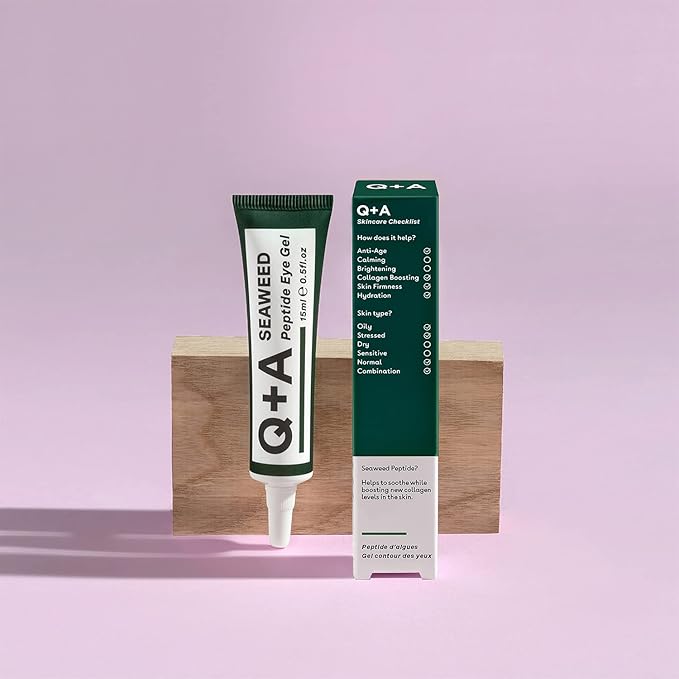 Seaweed Peptide Eye Gel, leaves your Under-eye area Firm, Bright and Healthy Looking (0.5 Fl.Oz)