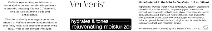 Rejuvenating Moisturizer