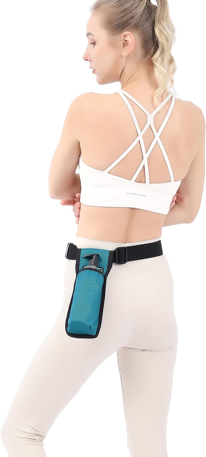 Massage Bottle Bag Massage Therapist Holster Massage Lotion Holster Massage Oil Holster(YR-1KD-MailGreen)