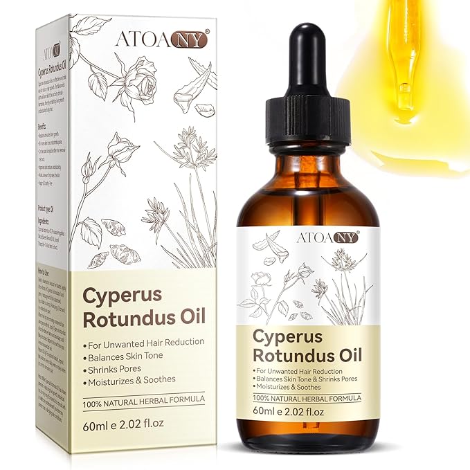Collagen Face Mask & Cyperus Rotundus Oil for Hair Removal