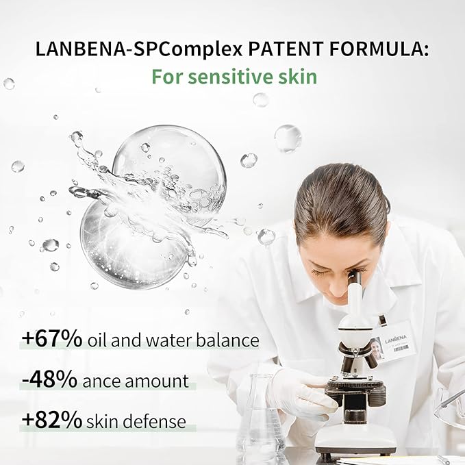 LANBENA 10% Salicylic Acid Serum, Acne Repair, Dead Skin Peels, Relieve Redness, Soothing Calming for Acne Prone Sensitive Facial Skin Care