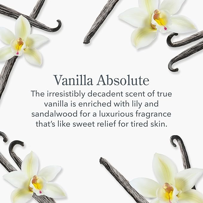 Beekman 1802 Classic Comforts Vanilla Absolute Bodycare Gift Set - Set of 3 - Scented - Cleanses, Moisturizes & Hydrates - With Lactic Acid & Shea Butter - Good for Sensitive Skin - Cruelty Free