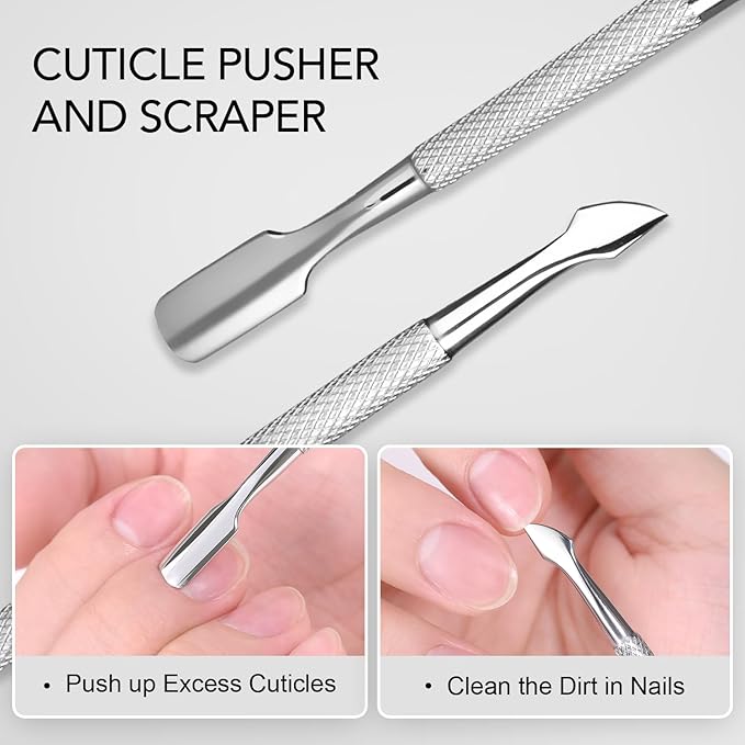 GAOY Cuticle Remover Kit with 6Pcs Cuticle Oil Pen Set