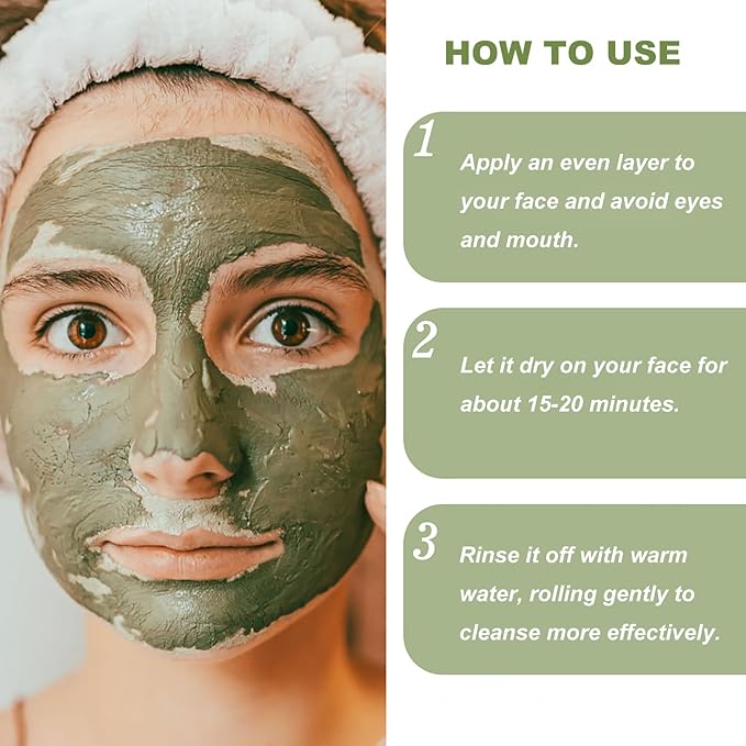 2 PCS Recovery Mud Mask,Gentle Recovery Mud Clay Face Mask,Hydrating and Moisturizing Cleanser Mud Mask for Face, 2.54 fl oz