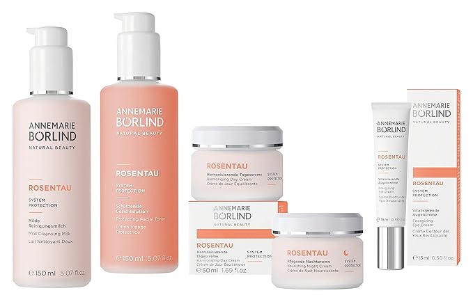 ANNEMARIE BÖRLIND – ROSE DEW Nourishing Night Cream – protecting and firming facial care, with Alpenrose extract and Avocado Oil, vegetarian, 1.69 Fl. Oz.