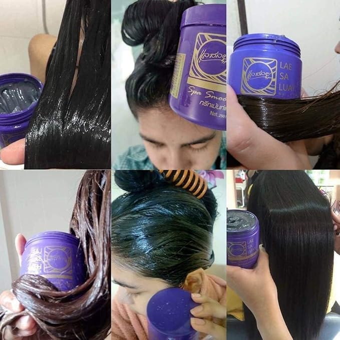 Spa Charcoal Keratin Hair Smoot Treatment Restore Damage Hair, 250 ML