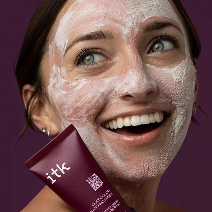 ITK Clay Color Changing Mask for Unisex - 2 oz Mask