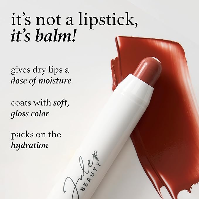 Julep It's Balm Tint of Color Lip Balm - Black Cherry | Hydrating Lip Color with Vitamin E Core | Natural Gloss Finish | Vegan & Cruelty-Free