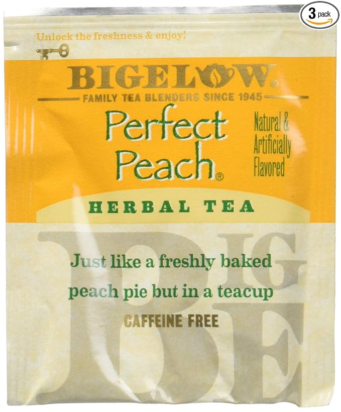 Bigelow Perfect Peach Tea Bags - 20 ct - 3 pk