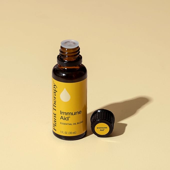 Plant Therapy Immune Aid Essential Oil Blend 30 mL (1 oz) 100% Pure, Undiluted, Therapeutic Grade
