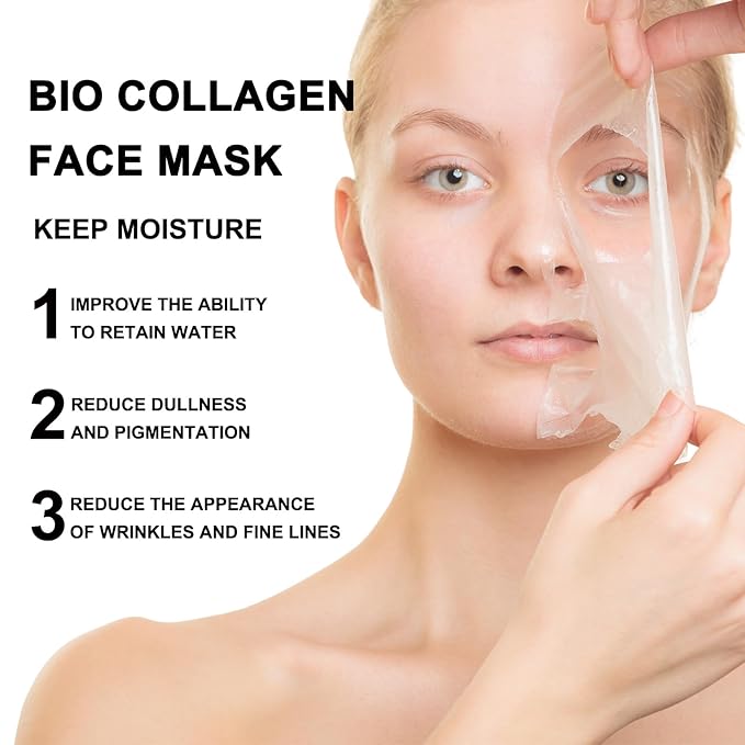 Sea-Maid Collagen Night Wrapping Mask, Hydrolyzed Collagen Peel Off Facial Mask, Smooth & Tight Skin, Reduce Fine Lines & Dullness, Korean Skin Care For All Skin Types (2.54 fl.oz)
