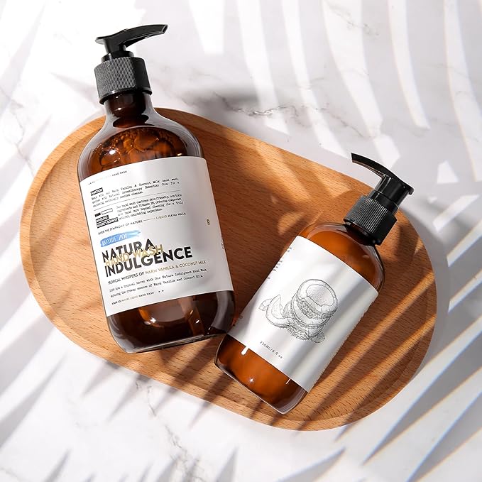 Natural Hand & Body Lotion Botanical Touch - Island Dream of Warm Vanilla & Coconut Milk - 236 ML / 8 FL OZ