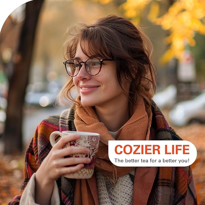 WT WEETEE Organic Cinnamon Tea Bags, Made with 100% Natural & Pure Cinnamon, Natural Caffeine-free Herbal Tea, Spice Tea 2g x 100 Counts