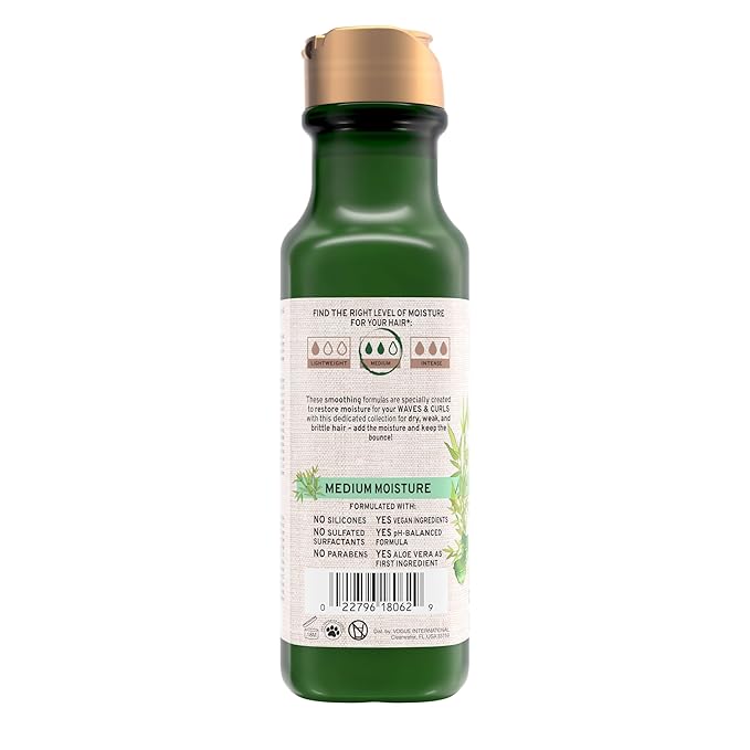 Maui Moisture Thicken & Restore + Bamboo Fibers Strengthening Conditioner to Soften Transitioning or Natural Hair & Renew Brittle Hair, Vegan, Silicone & Paraben-Free, 13 fl oz