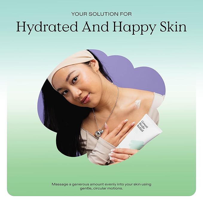 KraveBeauty Great Body Relief Skin Barrier Body Lotion, Contains 5% Tamanu Oil to Soothe Irritation, Provides 24 Hour Moisture, Vegan & Cruelty Free, 6.76 fl oz, New Formulation