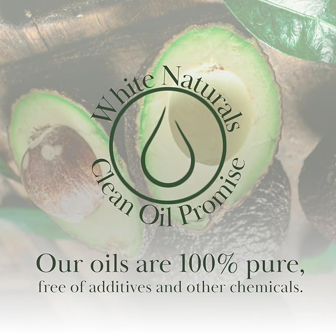 Organic Avocado Oil Unrefined Virgin, 100% Pure & Natural, Cold Pressed, Moisturizing for Skin Care, Massage, Hair Growth, and to Dilute Essential Oils, Carrier Oil For Aromatherapy 4oz