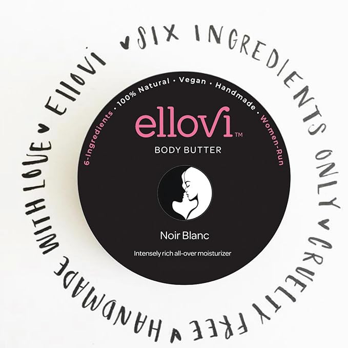 Lux Duo Noir Blanc Bundle | 100% All-Natural Body Butter & Perfume Set | Sandalwood, Bergamot & Violet Leaf | Unisex | Made With Just 6 Vegan Ingredients