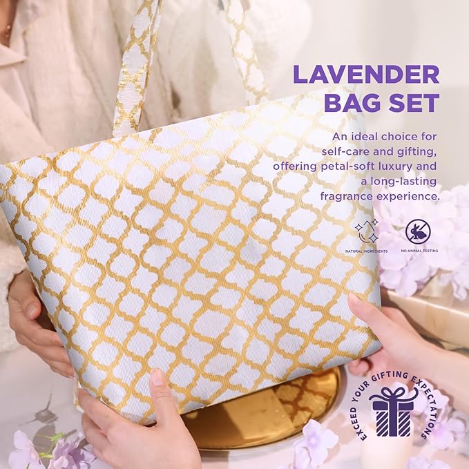Gift Baskets for Women Spa Gift Baskets Spa Luxetique Tote Bag for Her Bath Sets