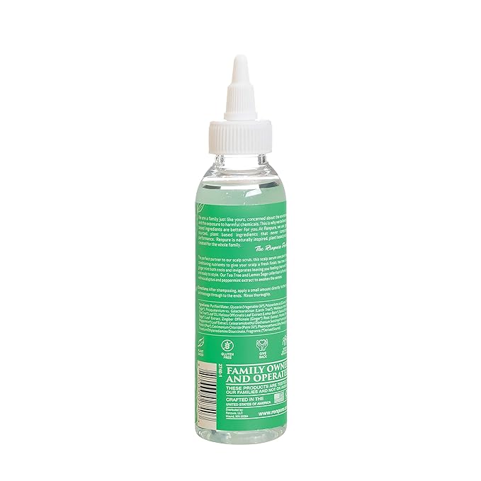Renpure Plant-Based Beauty Tea Tree Lemon Sage Refreshing Moisture Scalp Serum, 4 Fluid Ounces