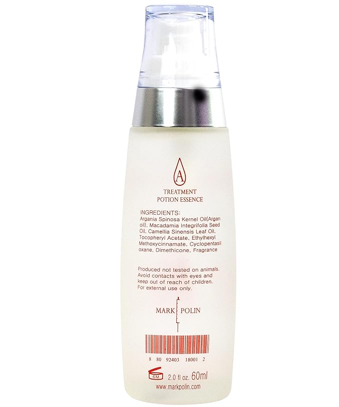 MARK POLIN Hair Essence - Korean Hair oil for Frizzy and Damaged Hair - Leave in Hair Treatment for Damaged Hair - Argan oil for frizzy hair - Morrocan oil (All Type)