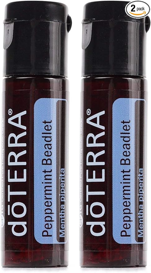 doTERRA Peppermint Essential Oil Beadlets 125 ct (2 Pack)