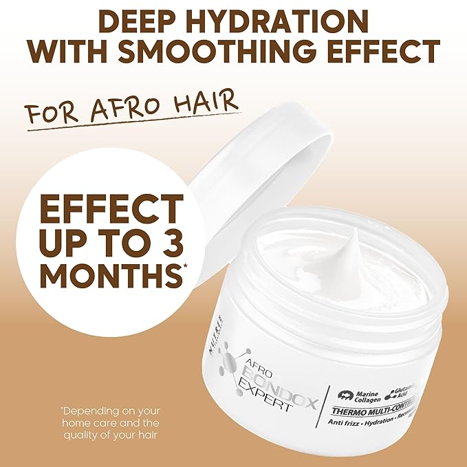 Amazonliss HAIR TREATMENT MASK FOR DAMAGED BRAZILIAN BONDOX & BLONDE & AFRO Thermal Activated Mask