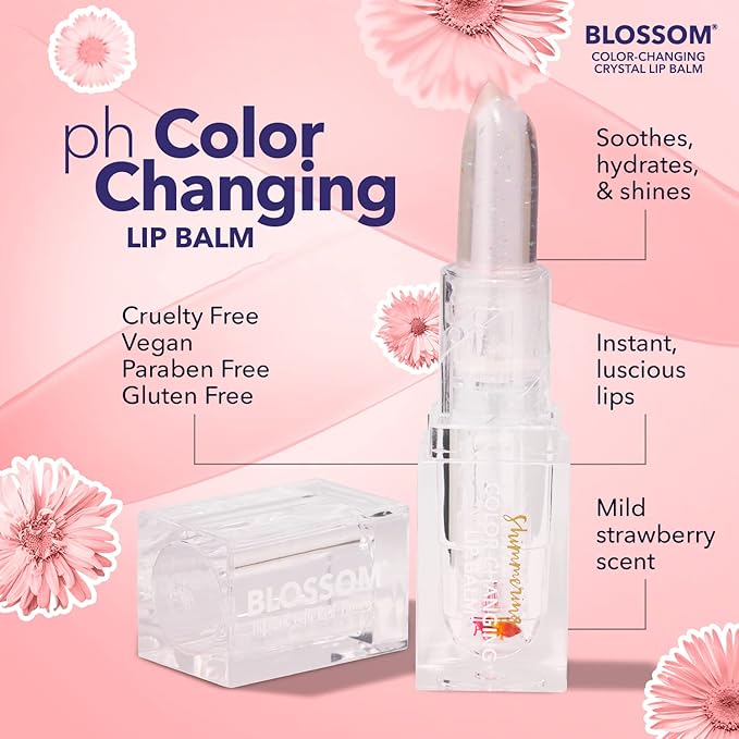 Blossom Moisturizing Color Changing Shimmering Lip Blush