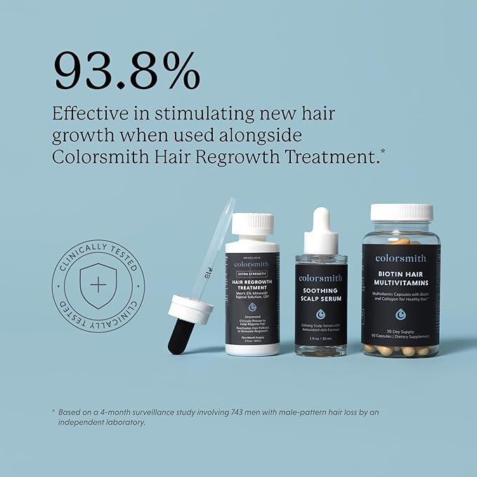 Biotin Hair Multivitamins, 2500mcg Biotin with Collagen, 60 Capsules, 30 Day Supply