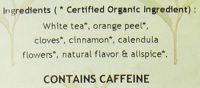 Davidson's Tea, Organic, White Spiced Peach, 16-Ounce Bag