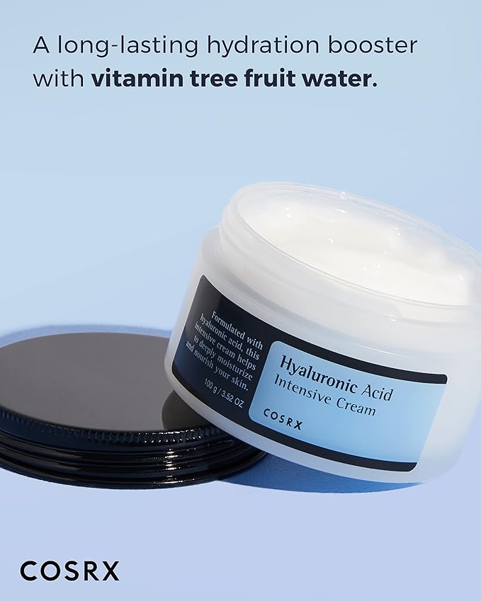 COSRX Skin Flooding Routine- Hyaluronic Acid Cream + Essence, Rice Moisturizing Cream and Essence to Hydrate Sensitive & Dry Skin, For All Skin Types, Korean Skin Care