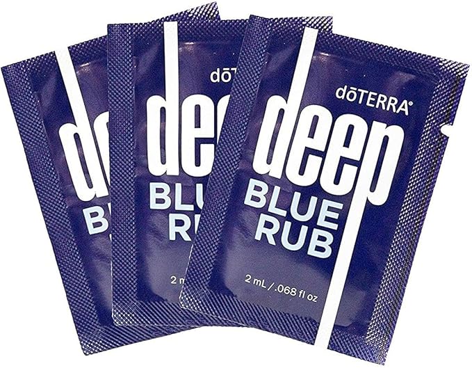 doTERRA Deep Blue Rub Sample Packets of 2-ml Each, 30-Packets Total