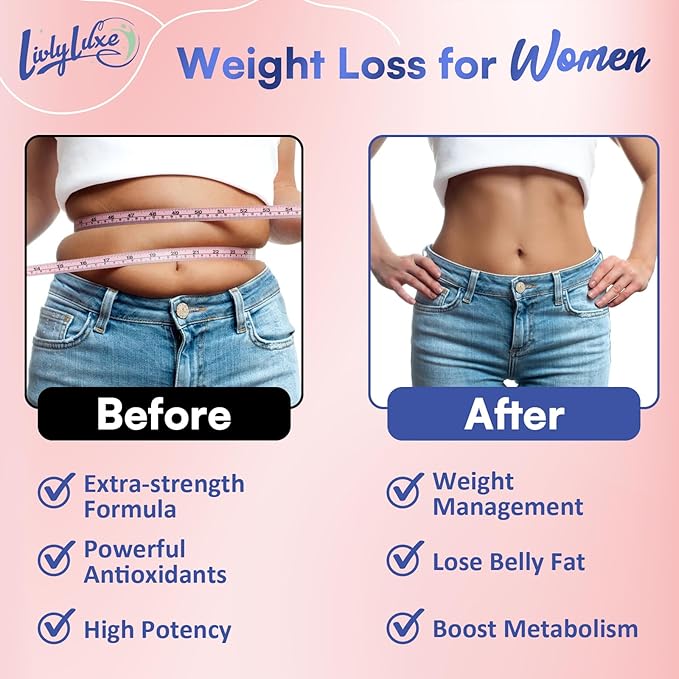 Collagen Burn Powder and Weight Loss Supplement - Metabolism Booster - Multi Appetite Control - Achieve a Flat Belly (Pack of 2)