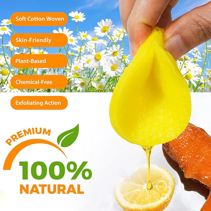 SHIFAKOU Kojic Acid Turmeric Cleansing Pads, Turmeric Cleansing Exfoliating Pads for Dark Spots, Turmeric Cleansing Pads For Face, Balance Skin Oil And Water 50PCS
