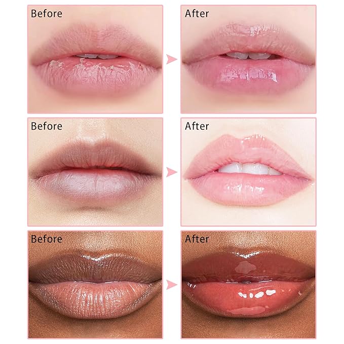 3 PCS Bee Lip Balm Lip Mask Honey Pot, Watermelon & Cherry & Coconut Lip Mask Propolis Moisturizing Lip, Hydrating Prevention Dry and Cracked Lip Scrubs Exfoliator (Honey& Strawberry& Apple Lime)