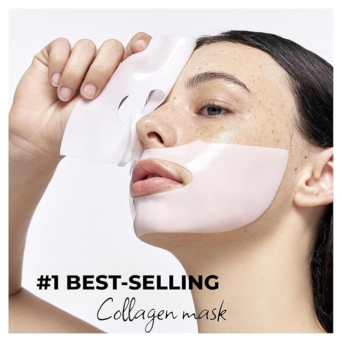 Bio-Collagen Sleeping Mask ā Intense Hydration & Firming Treatment, Korean Skincare, Overnight Facial Mask for Women, 4-Pack