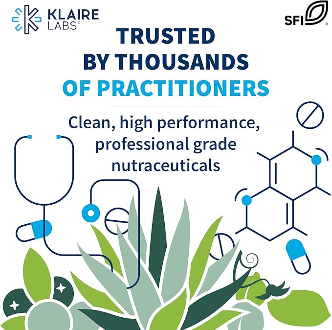 Klaire Labs 5000mcg Biotin Pills - High Potency Biotin Supplement - Vitamin Involved in Skin & Hair Nutrition - Corn-Free, Small, Easy-to-Swallow Hypoallergenic Biotin Pills (90 Caps)