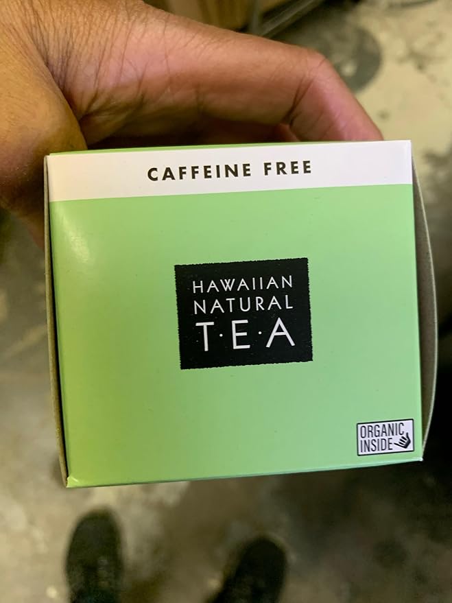 Hawaiian Natural Tea Organic Mamaki Jasmine Green Tea Blend - Antioxidant-Rich For Calming, Wellness, Bedtime, Anxiety & Stress - Gift for Special Ocassions, 20 Bags