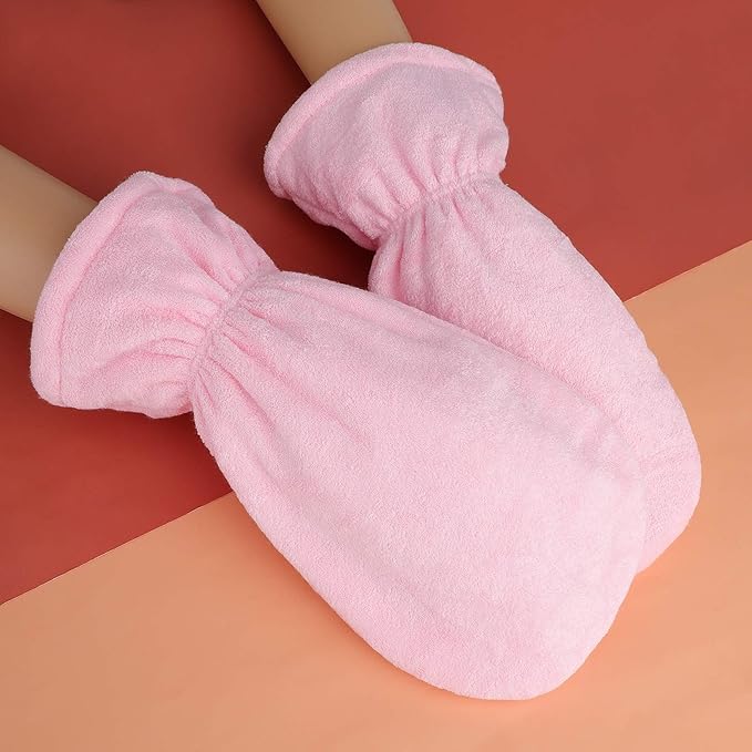 Segbeauty Thick Paraffin Wax Mitts, Paraffin Heated Hand SPA Mittens for Women, Gloves for Women Moisturizing Cracked Hands Hot Wax Hand Paraffin Thermal Treat SPA Wax Warmer Paraffin Wax Machine Pink